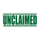 Green Unclaimed Stamp