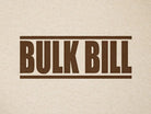 Bulk Bill Stamp Brown Ink