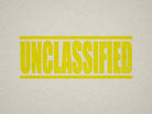 Yellow Label for Unclassified Documents