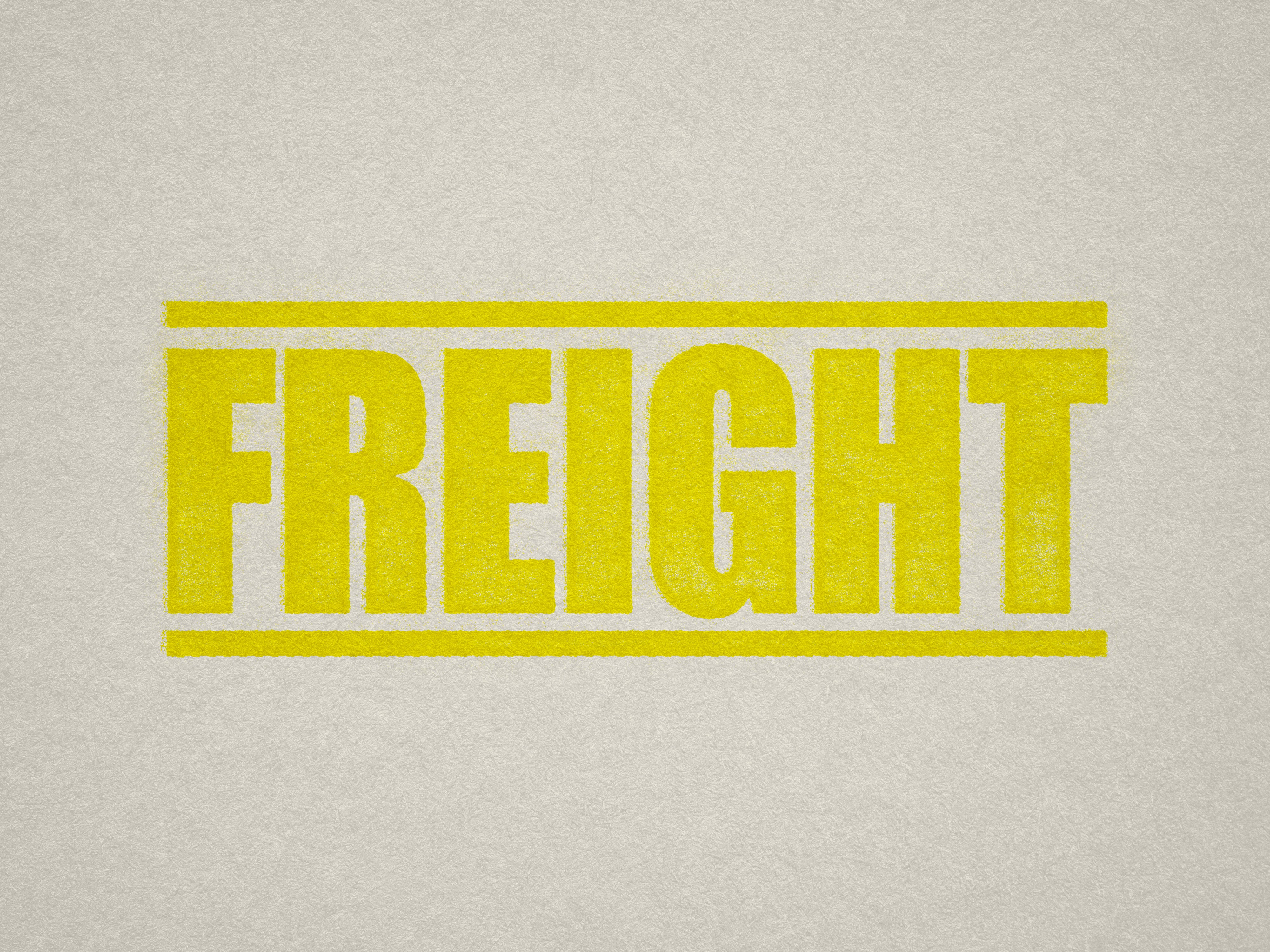 Yellow Freight Stamp