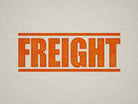 Orange Freight Stamp