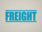 Turquoise Freight Stamp