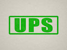 Green Apple United Parcel Service Label