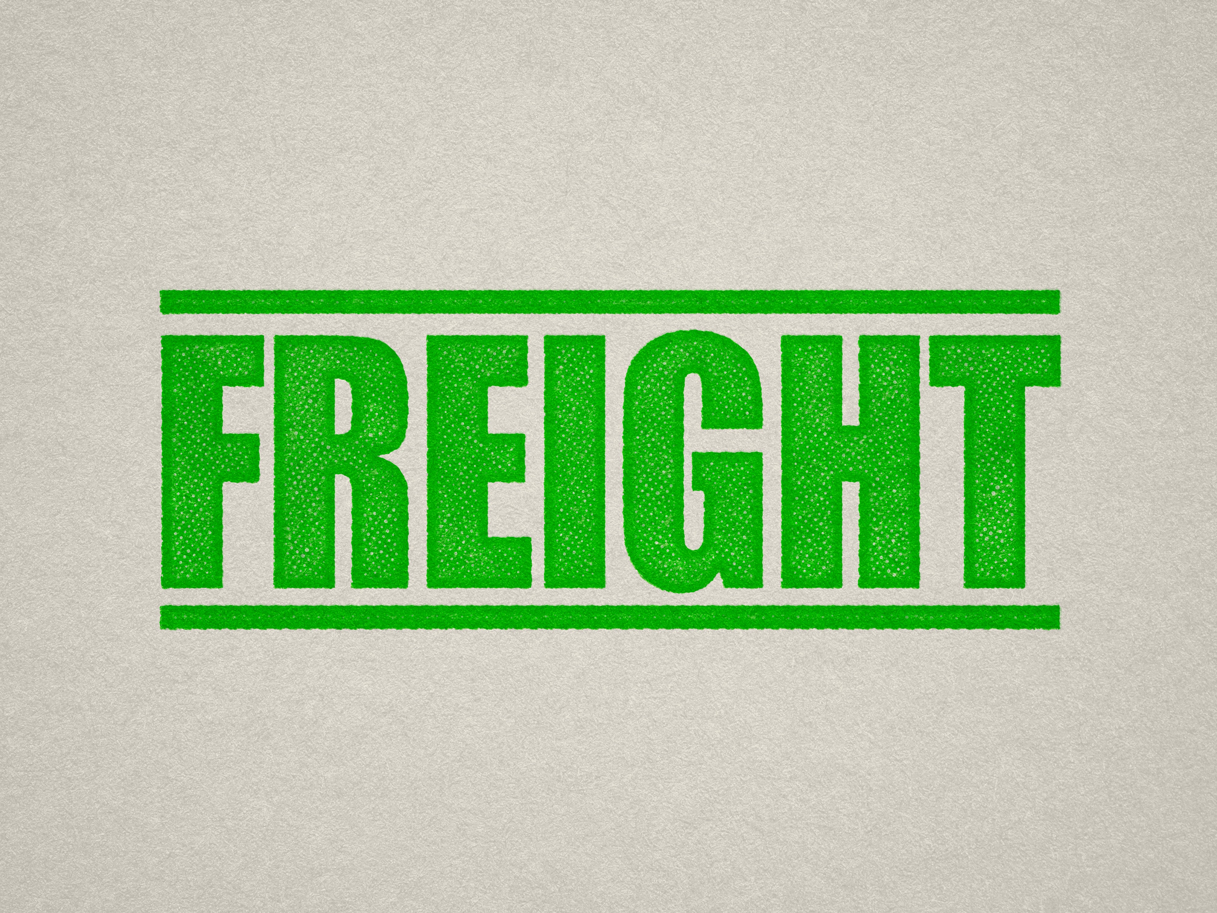 Apple Green Freight Stamp