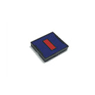 Shiny S-530D Date stamp ink pad red/blue 2 colour