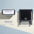 self-inking ACT JP Name stamp custom 