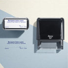 custom name and signature self-inking stamps 