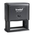 Trodat 4931 large custom stamp angle