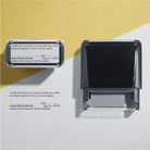 personalised True copy Legal stamps Black Ink Mockup