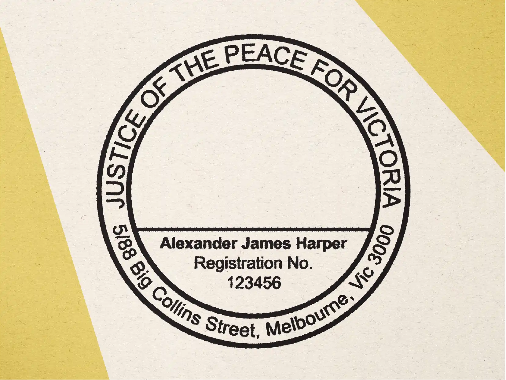 order self-inking Justice Of The Peace Stamps Victoria