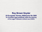 personalised Australian Legal Stamps