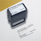 Australian Capital Territory Multiple Page Document rubber stamp