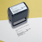 Customised legal stamps for Certifying a non-enduring and enduring powers of attorney each page