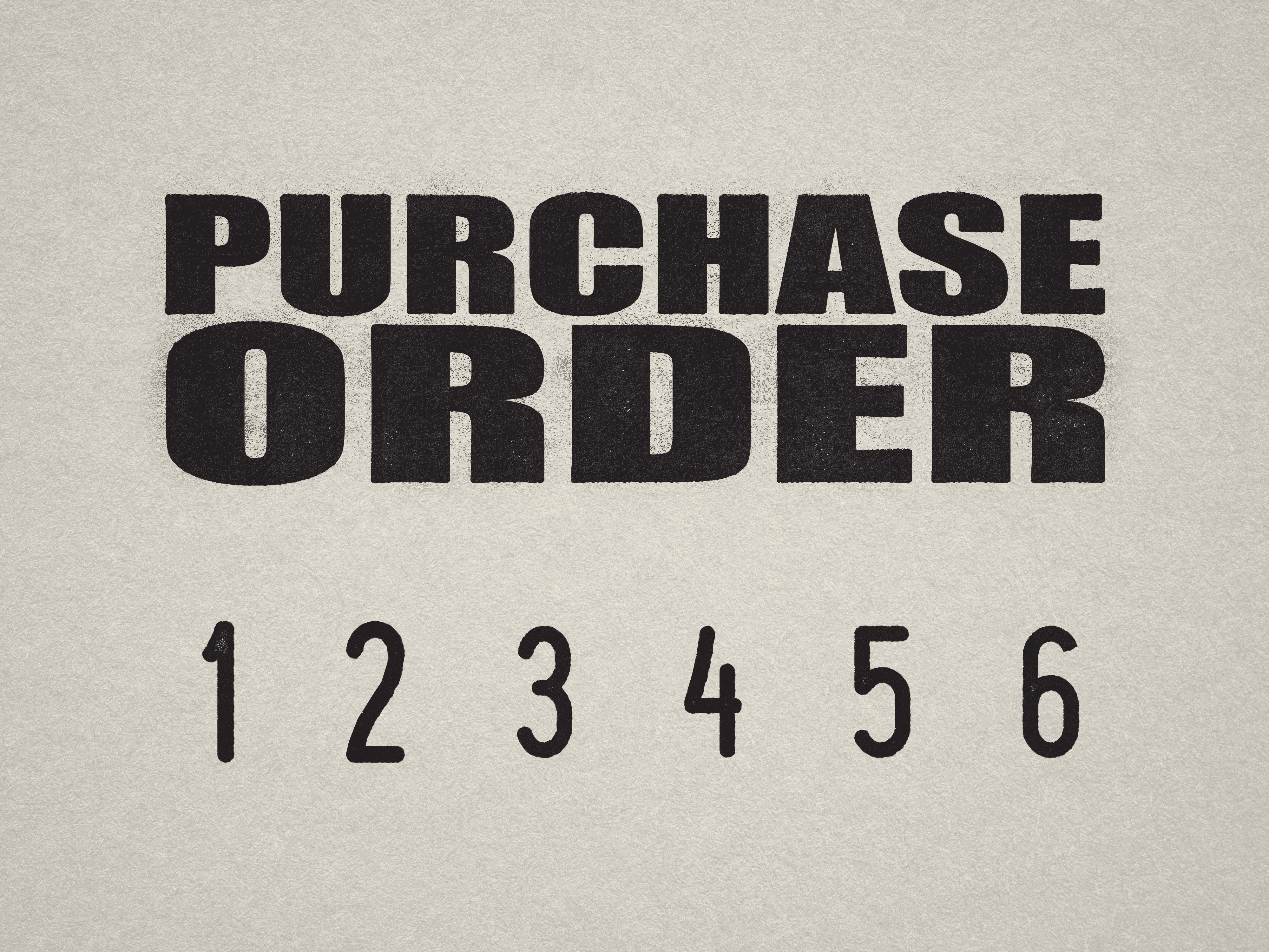 Black 01-5008-purchase-order-mini-number-stamp-mockup