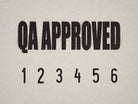 Black 01-5009-qa-approved-mini-number-stamp-mockup