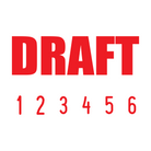 Red 02-5003-draft-mini-number-stamp