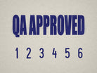 Blue 03-5009-qa-approved-mini-number-stamp-mockup