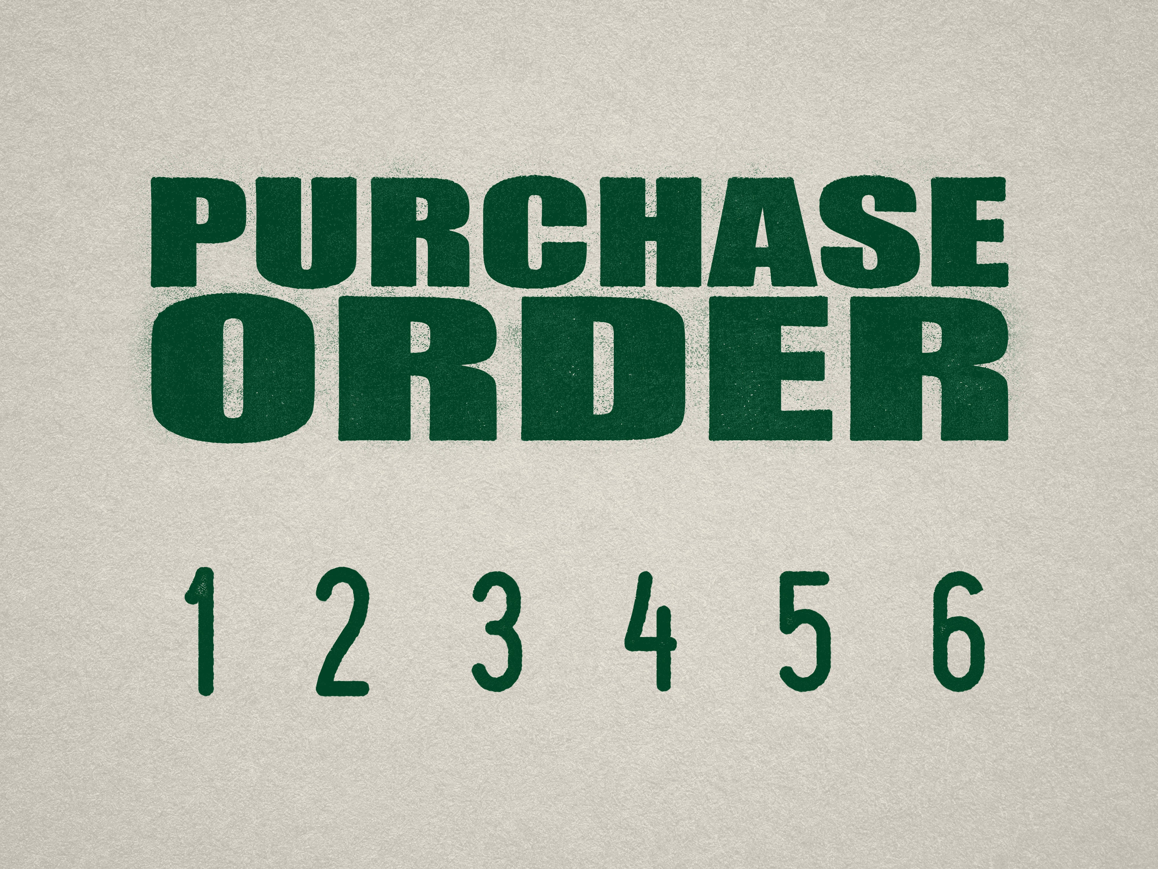 Green 04-5008-purchase-order-mini-number-stamp-mockup