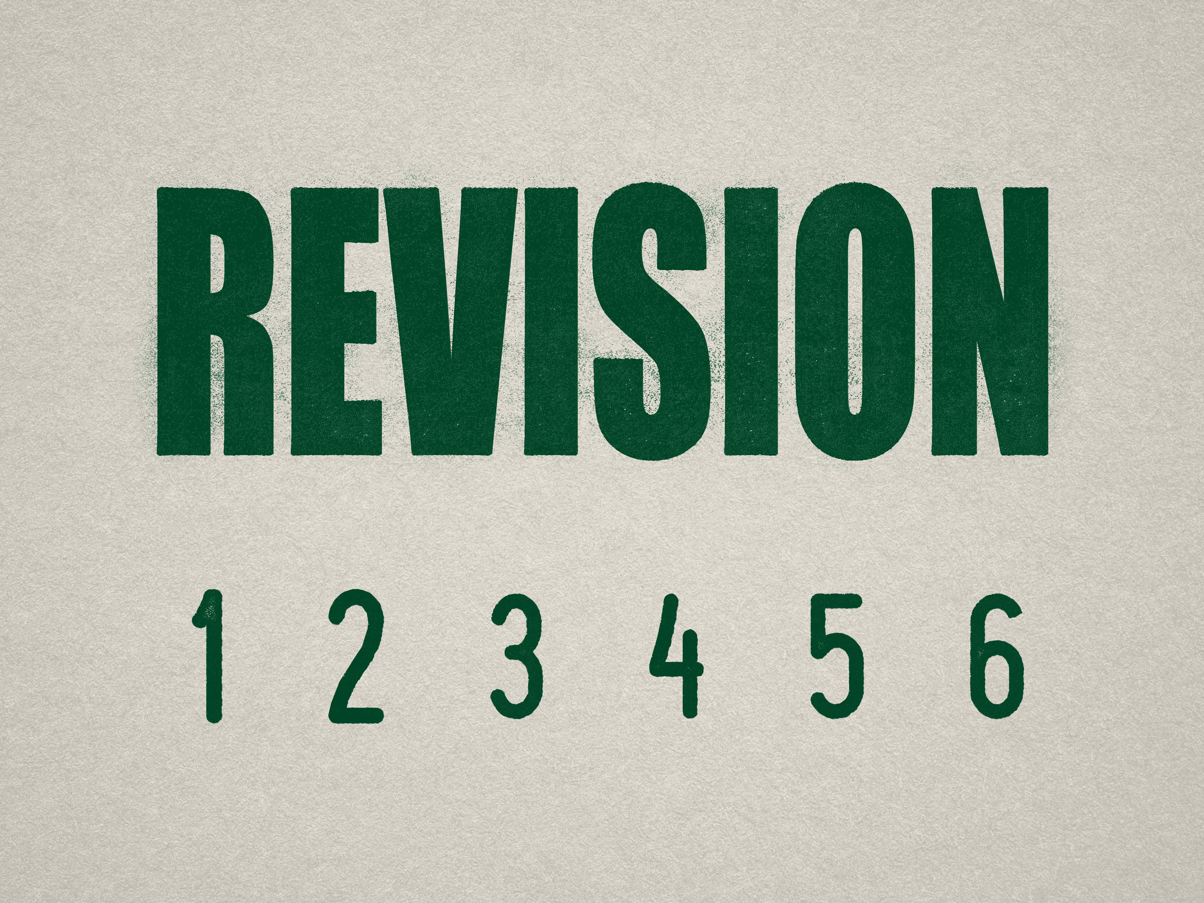 Green 04-5013-revision-mini-number-stamp-mockup