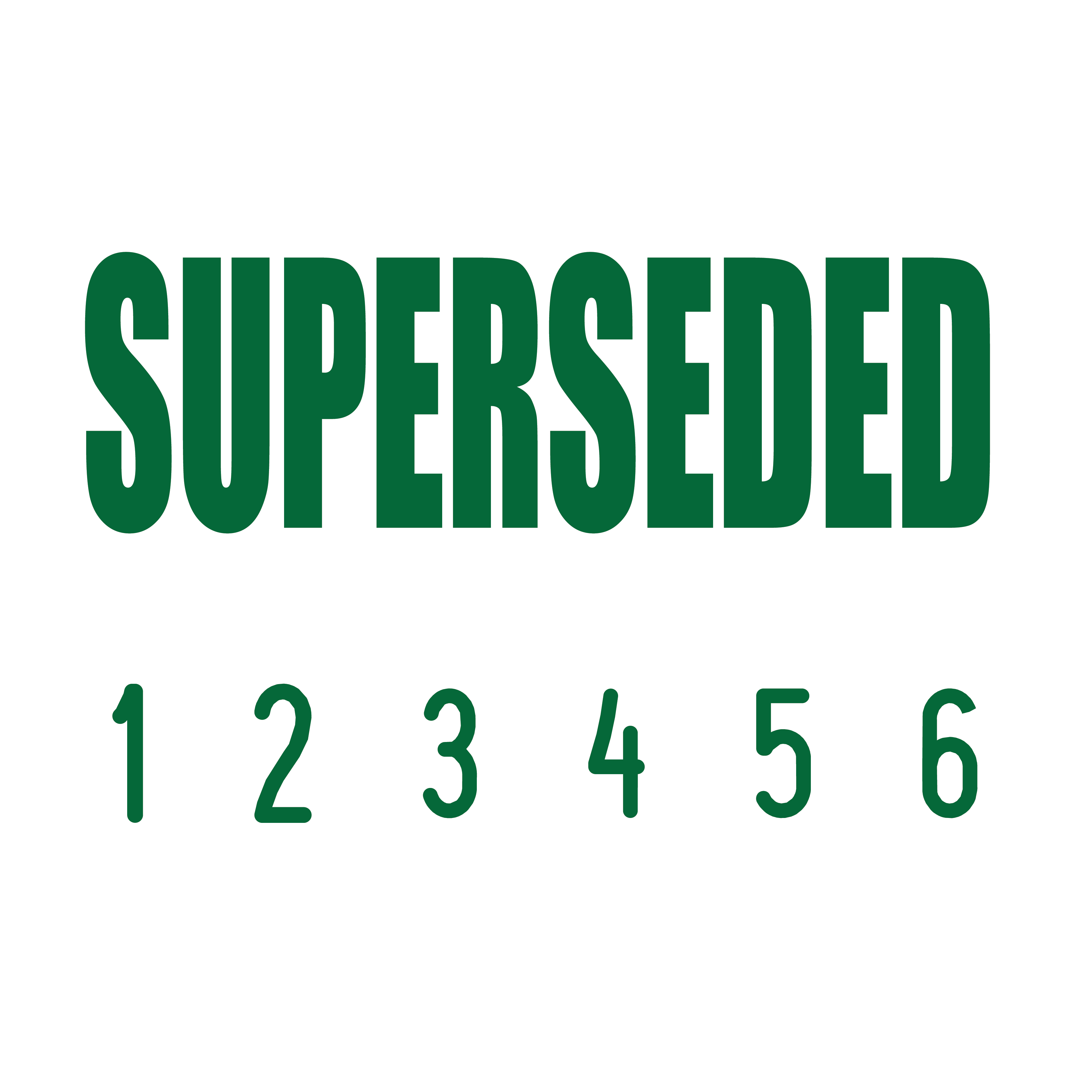 Green 04-5014-superseded-mini-number-stamp