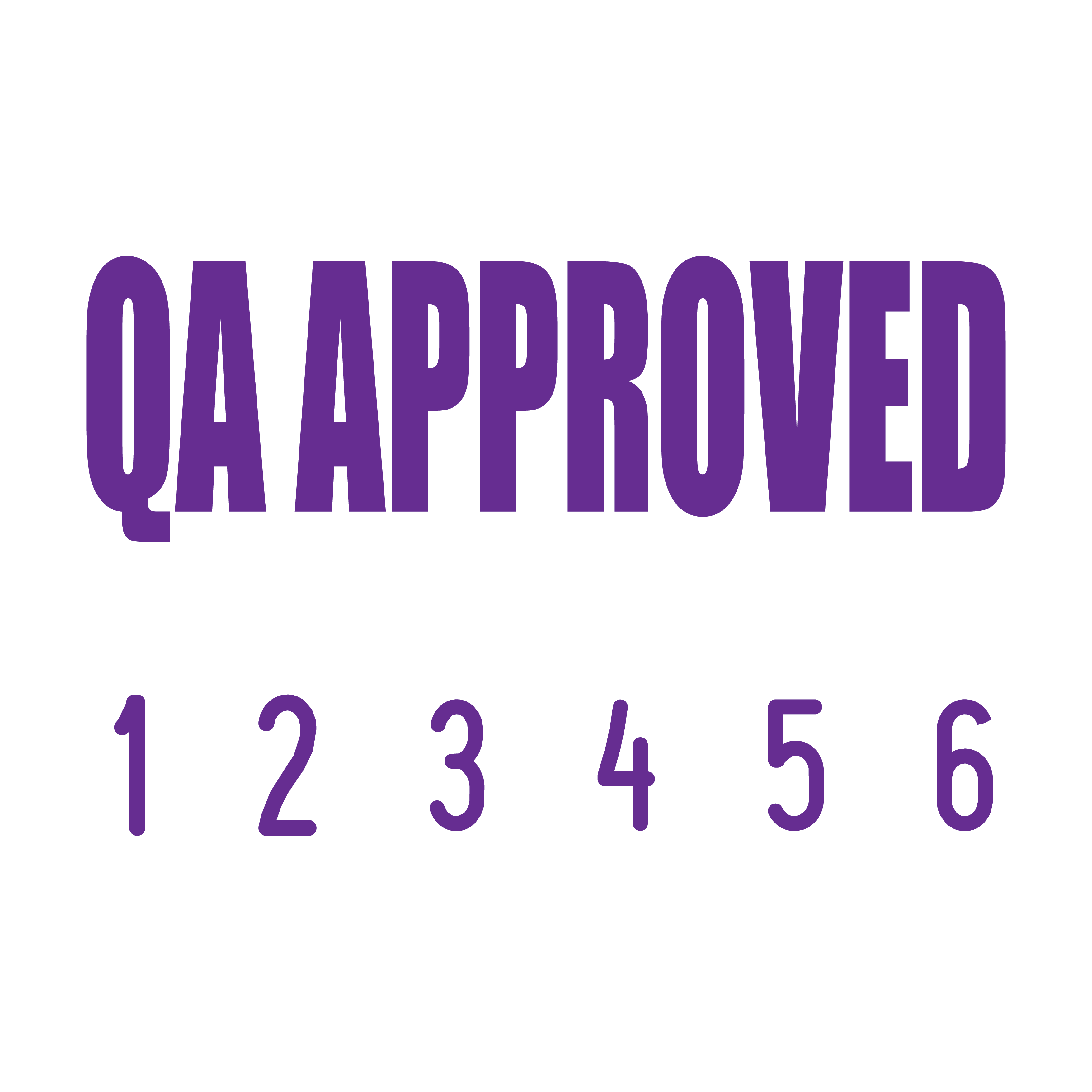 Violet 05-5009-qa-approved-mini-number-stamp