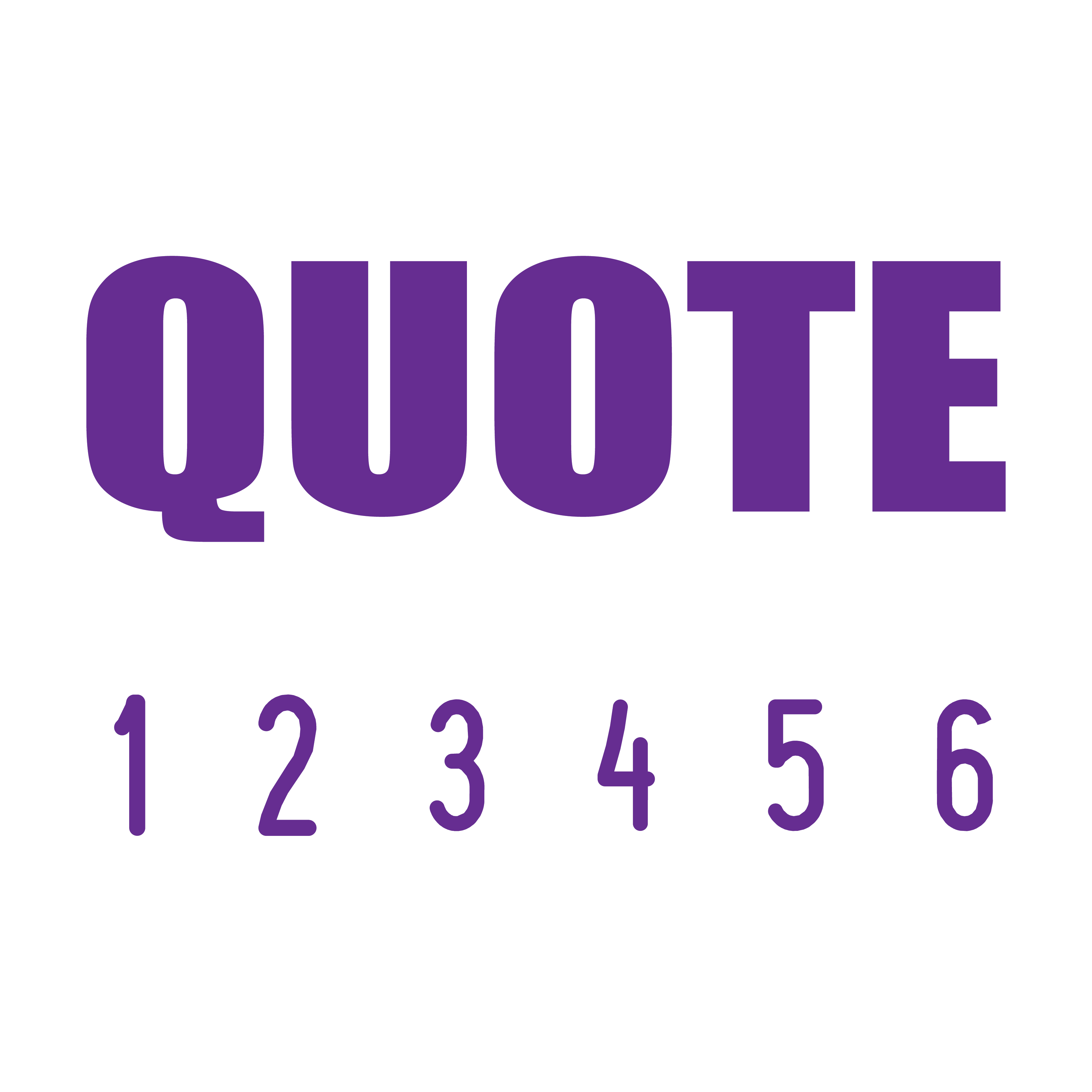 Violet 05-5011-quote-mini-number-stamp