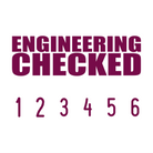 Maroon 06-5005-engineering-checked-mini-number-stamp