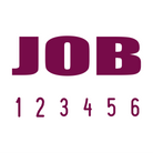 Maroon 06-5007-job-mini-number-stamp