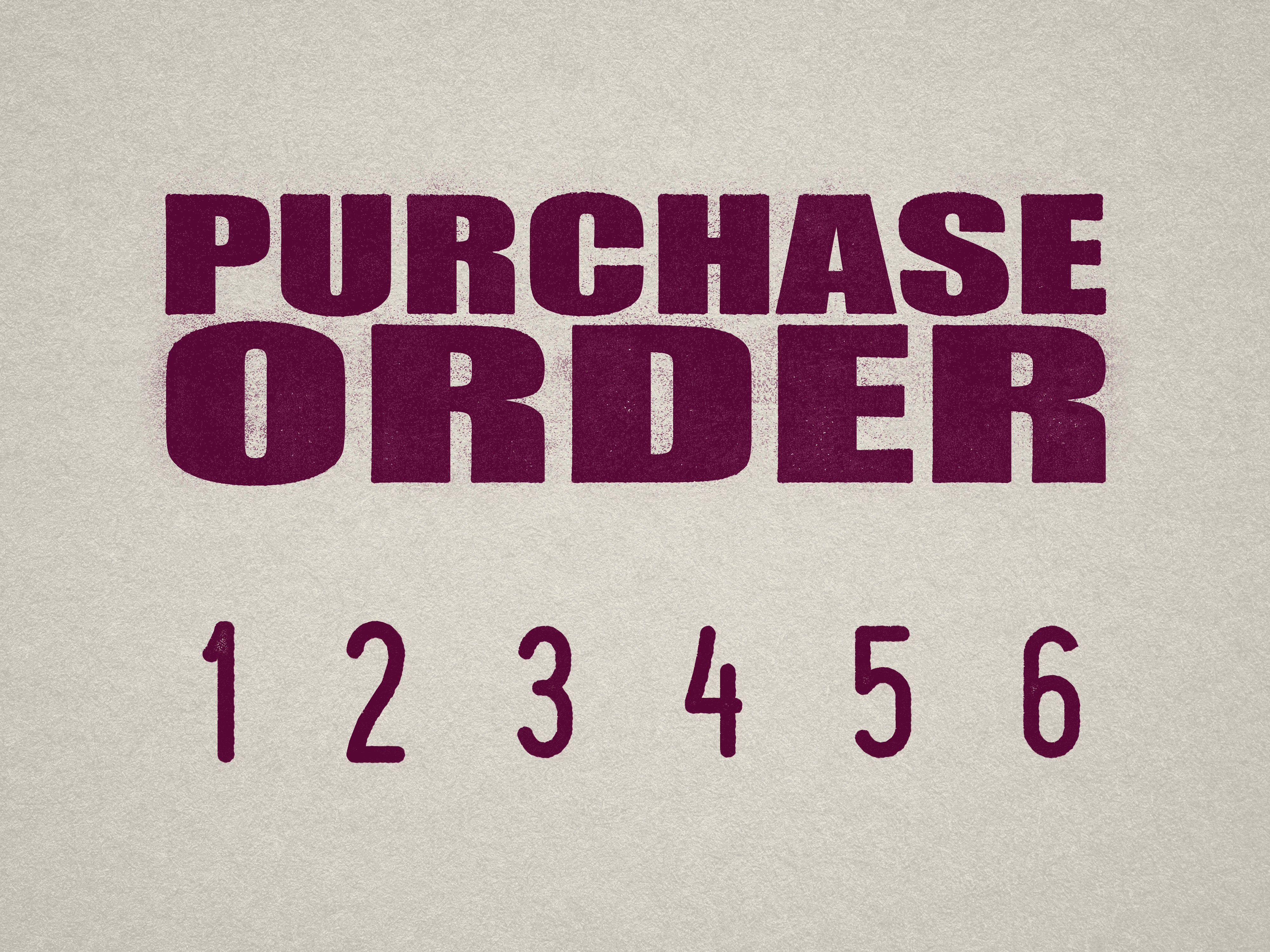 Maroon 06-5008-purchase-order-mini-number-stamp-mockup