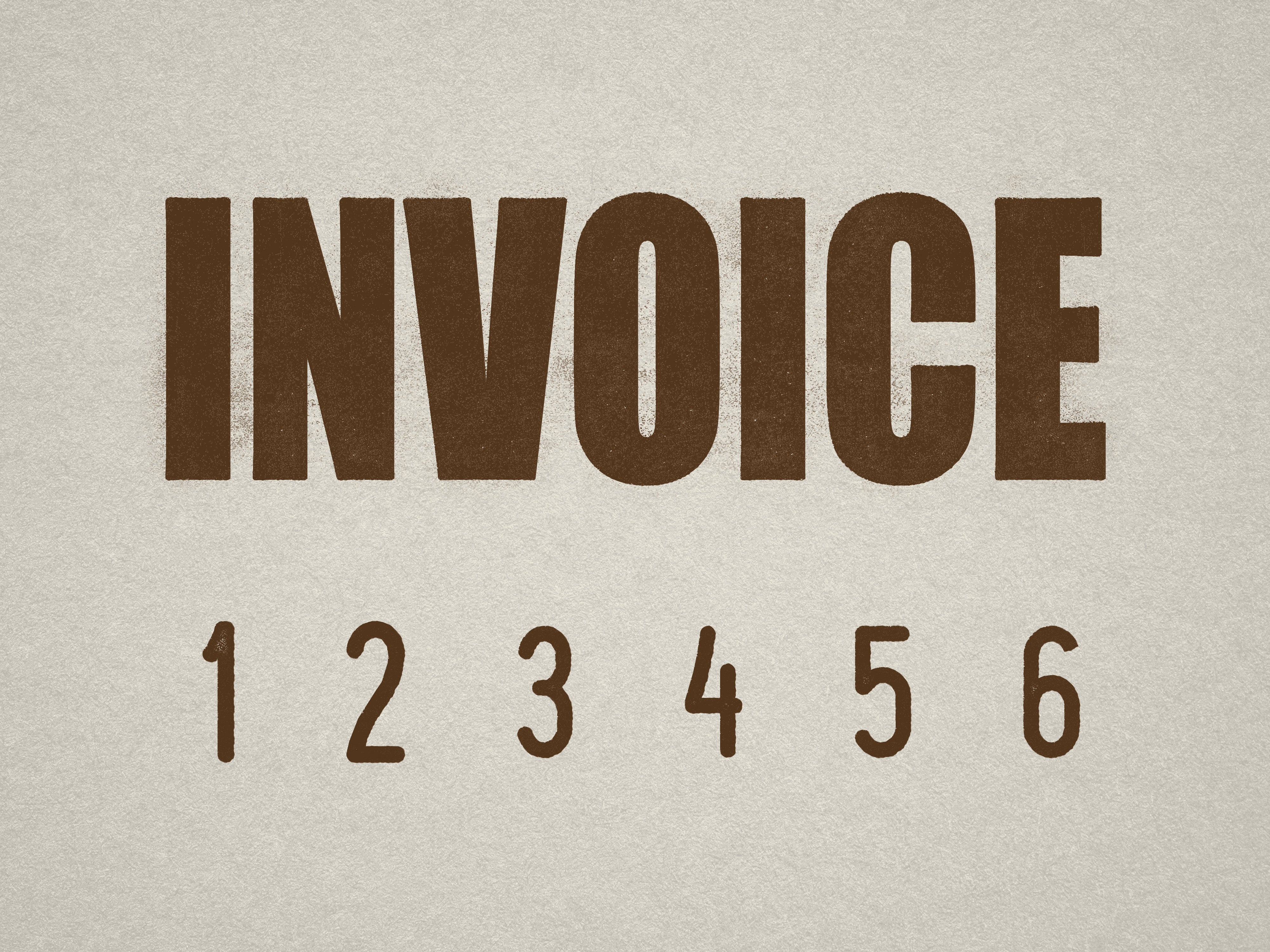 Brown 07-5006-invoice-mini-number-stamp-mockup