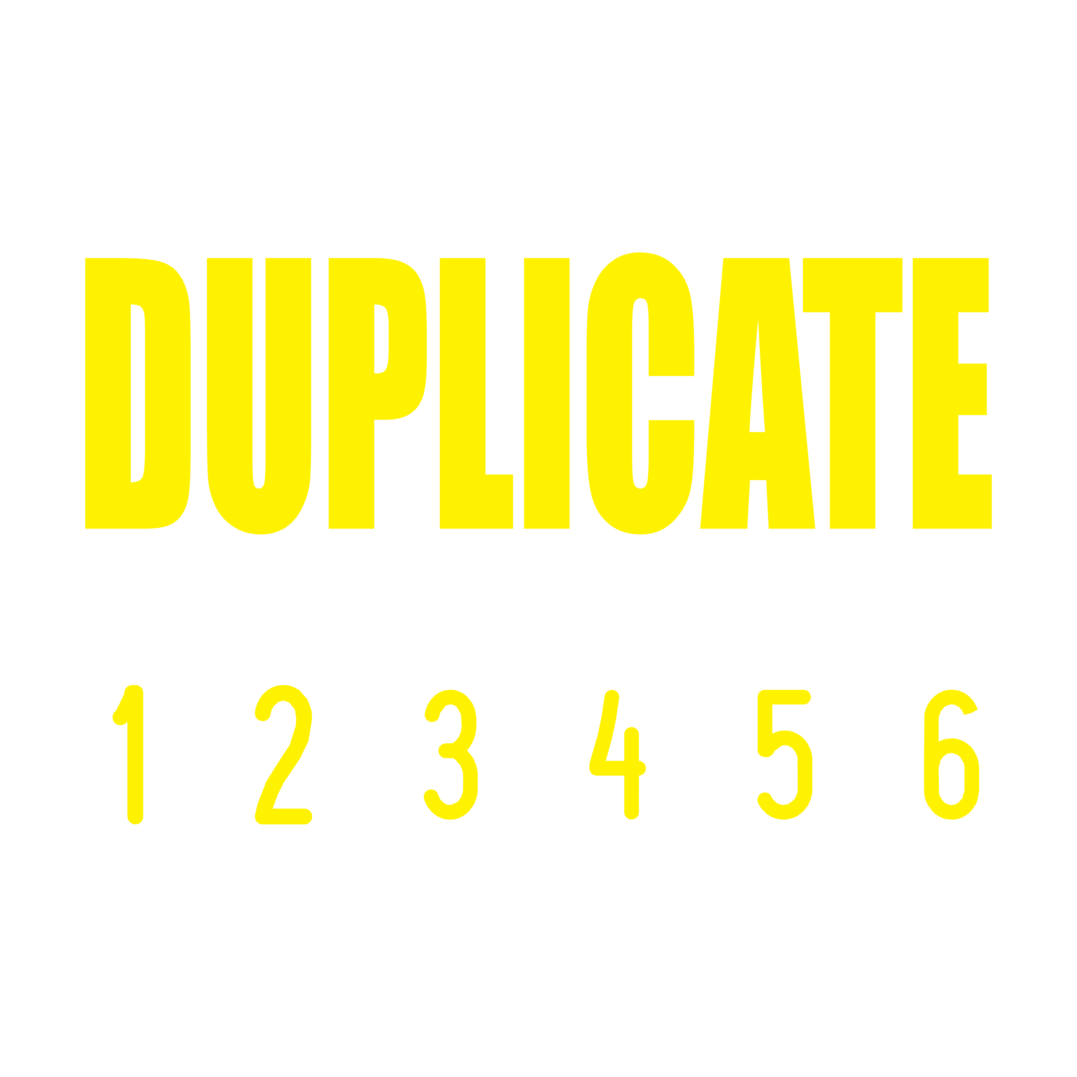 Yellow 08-5004-duplicate-mini-number-stamp