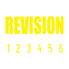 Yellow 08-5013-revision-mini-number-stamp