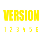 Yellow 08-5015-version-mini-number-stamp