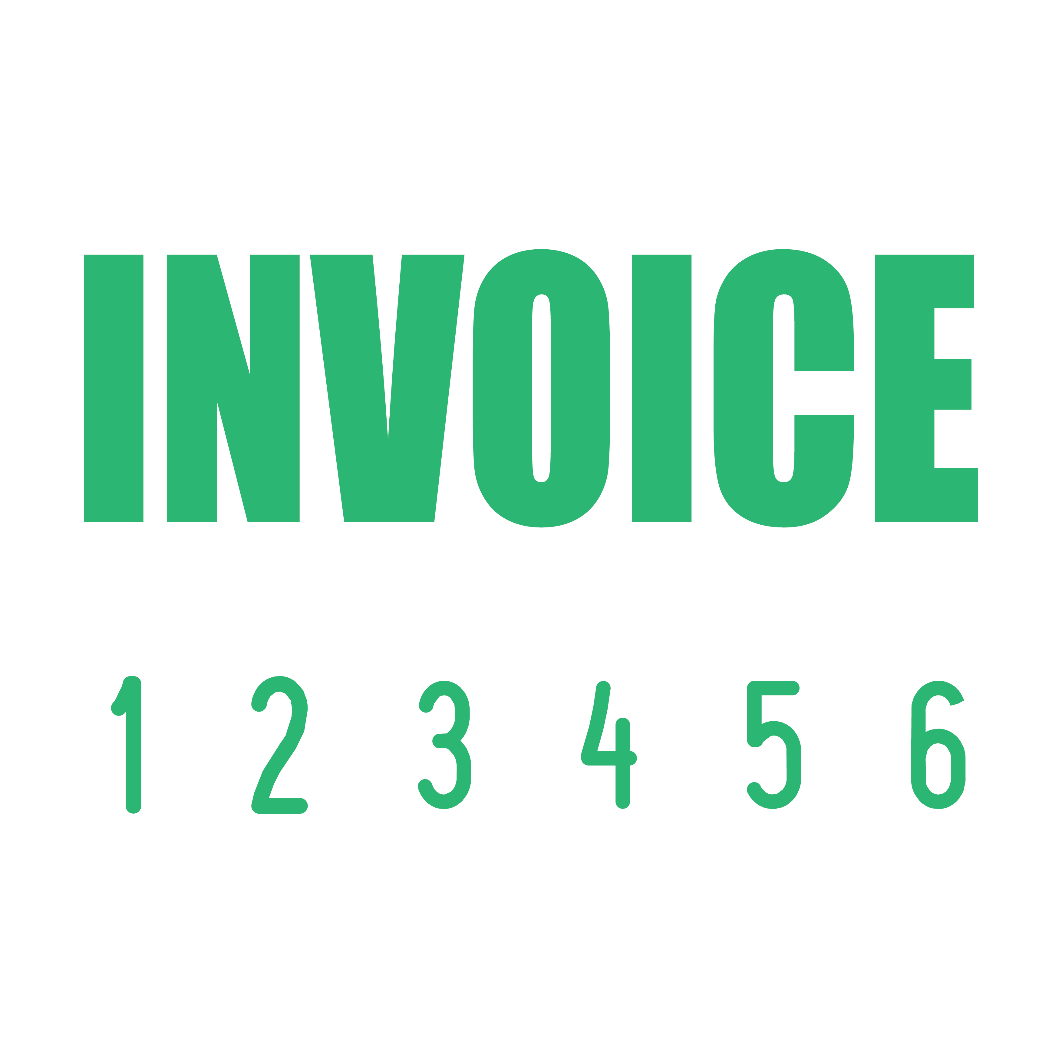 Mint 09-5006-invoice-mini-number-stamp