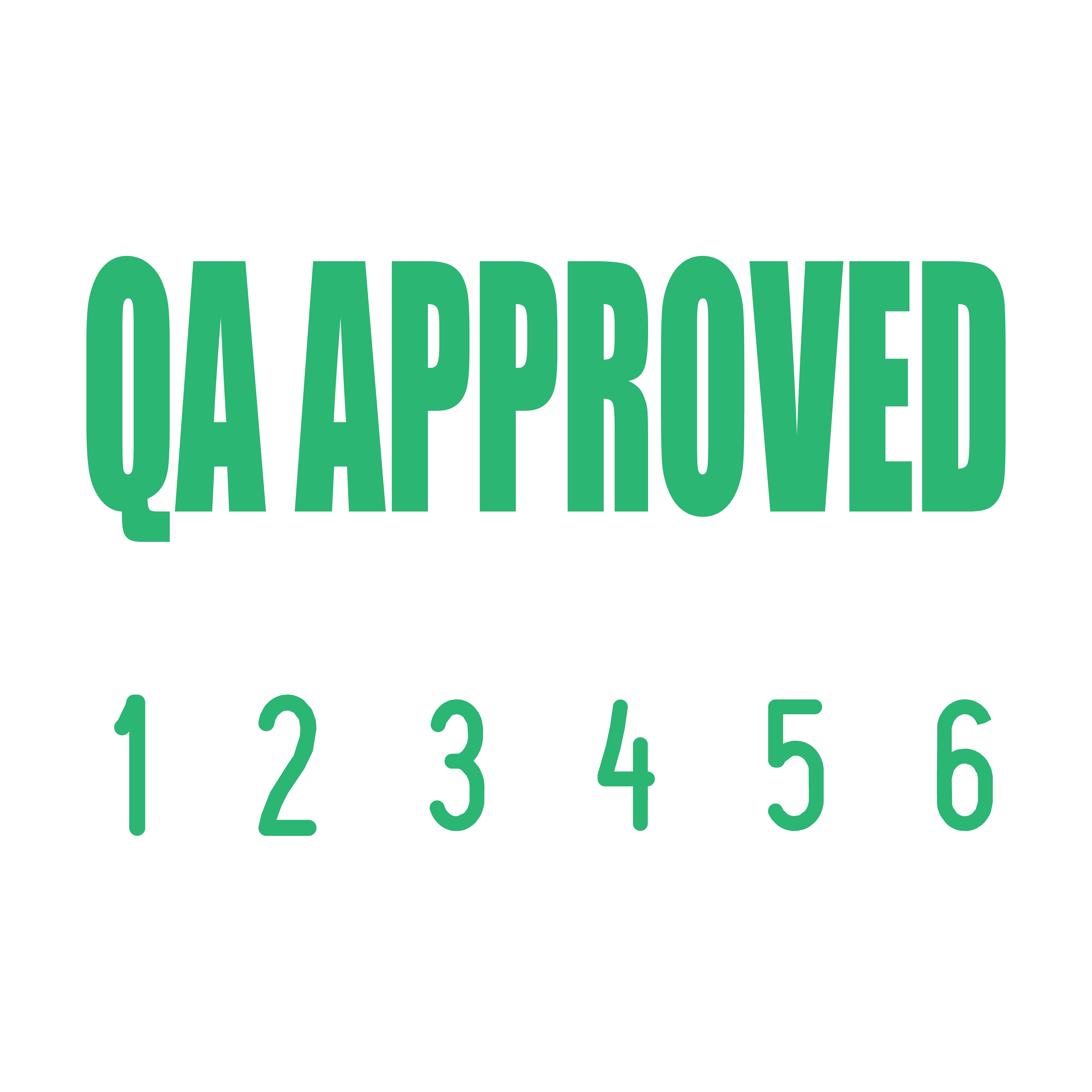 Mint 09-5009-qa-approved-mini-number-stamp