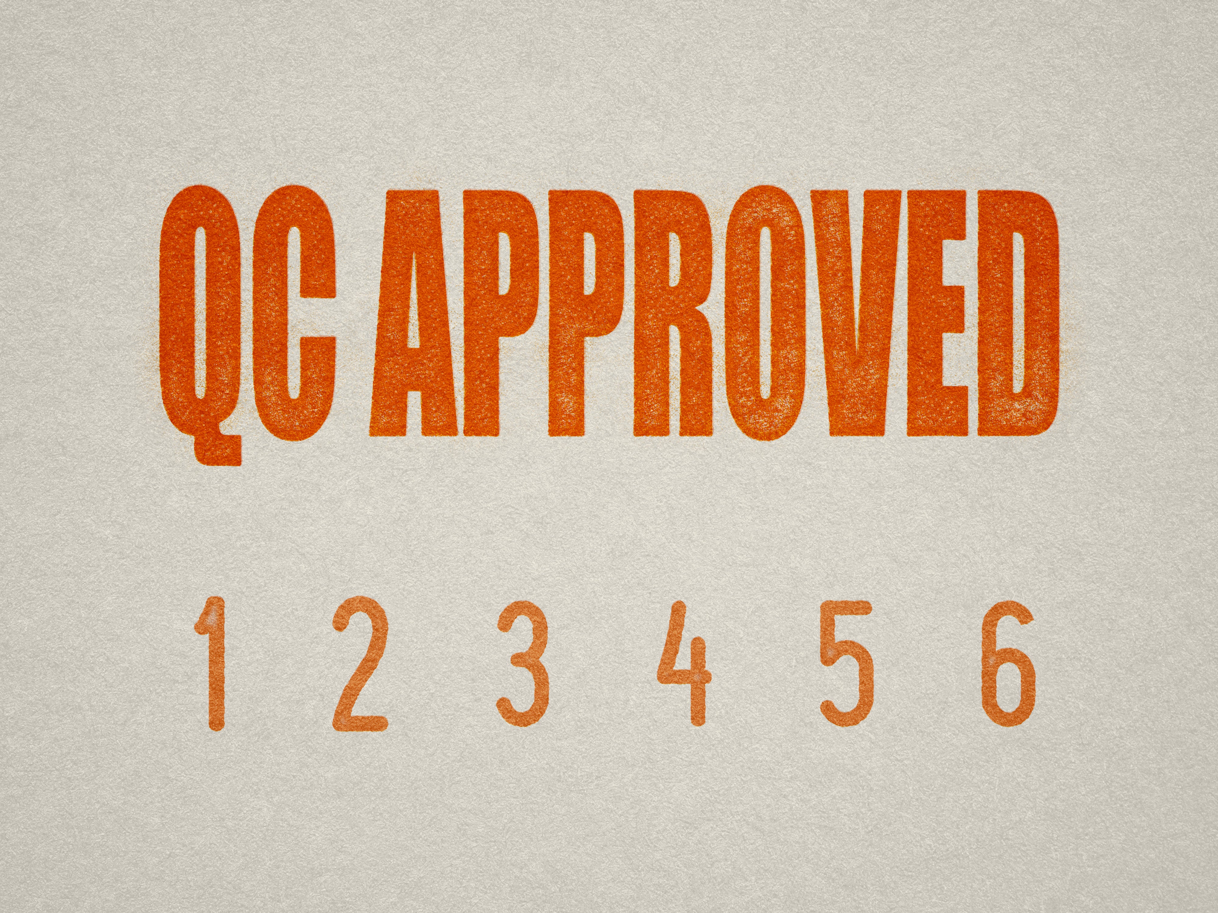 Orange 10-5010-qc-approved-mini-number-stamp-mockup