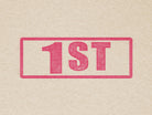 Pink Ink 1st stamp mockup impression