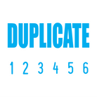 Turquoise 12-5004-duplicate-mini-number-stamp