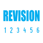 Turquoise 12-5013-revision-mini-number-stamp