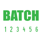 Apple-Green 22-5001-batch-mini-number-stamp