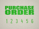 Apple-Green 22-5008-purchase-order-mini-number-stamp-mockup