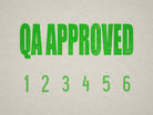 Apple-Green 22-5009-qa-approved-mini-number-stamp-mockup