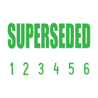 Apple-Green 22-5014-superseded-mini-number-stamp