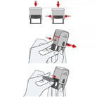 how to change a trodat 46019 ink pad 